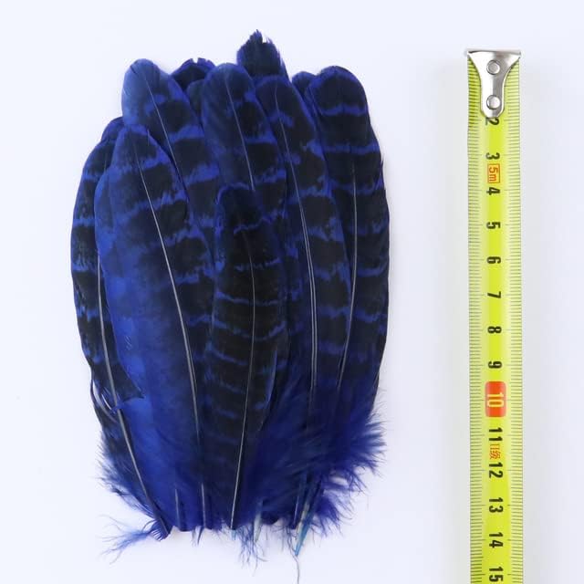 ZAMIHALAA - 20pcs /lotes faiteiros naturais Feathers Party Home Decoration Feather Diy Clothing Sewing Plumes