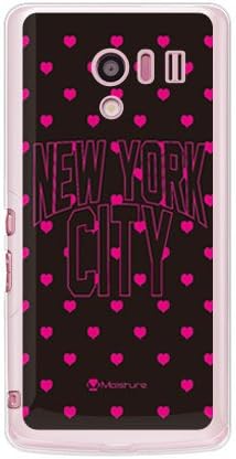 Segunda Skin NYC NYC Pink Heart Dot Design por umidade/para Aquos Phone EX SH-04E/Docomo DSH04E-TPCL-777-J183