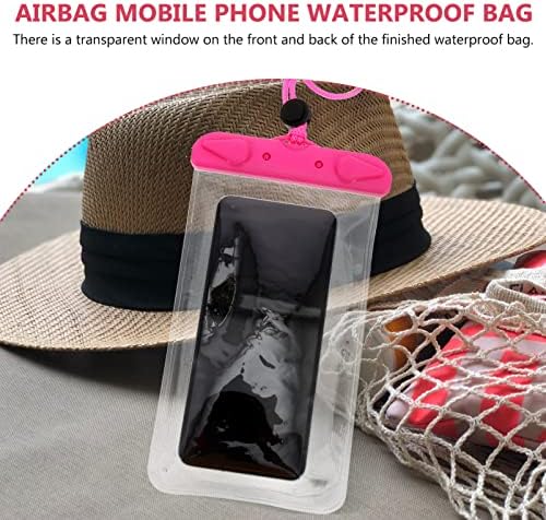 Caixa de telefone transparente de Sosoport 4pcs Clear Cellone Pouch Pouco de celular para celular ao ar livre Snacho de snorkeling