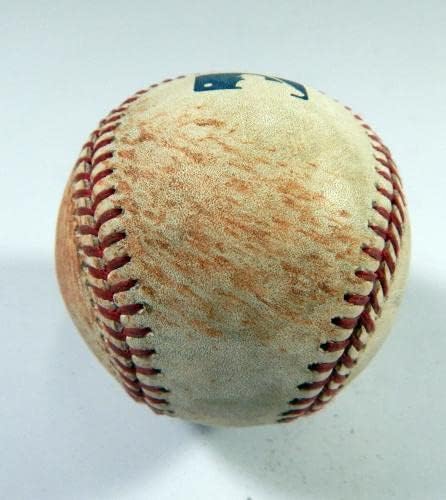 2020 Game de piratas de Chicago Cubs usou Baseball Brebaker Victor Caratini RBI Single - MLB Game Usado Baseballs usados