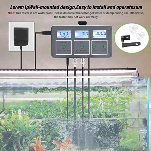Testador de qualidade da água com vários parâmetros, recepção em tempo real Recepção de água Medidor de qualidade Monitoramento remoto