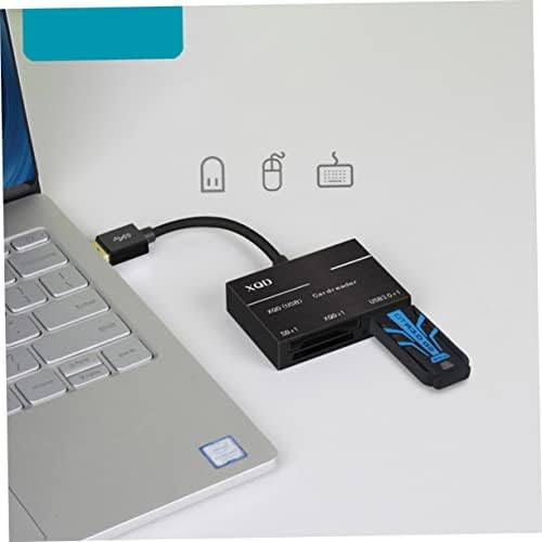 Solustre Black USB Reader Card Reader WXYA Converter F2