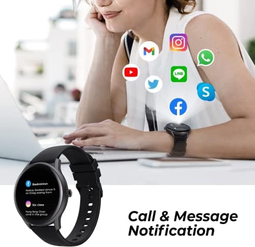 Smartwatch SPO2 Smart Watch For Men Mulheres, Modos de Fitness Rastrear 13 MONETROS DE FAZER CARENT SMONETE E DIATS