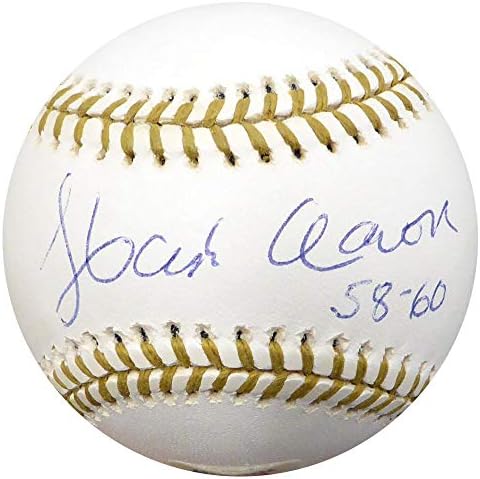 Hank Aaron autografou a luva de ouro oficial de beisebol Atlanta Braves 58-60 PSA/DNA 1A70780 - Bolalls autografados