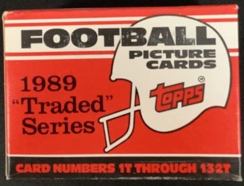 1989 Topps negociou Cartões de figuras de futebol da série