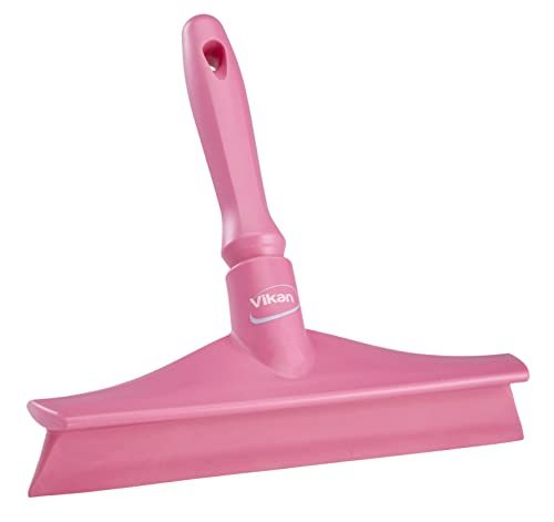 Vikan Squeegee, Ultra Hygiene, Table, 10 , PP/RB, PK, 7125, Pink