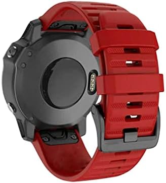 Dfamin New 20 22 26mm Silicone Sport Silicone Watch Band Strap for Garmin Fenix ​​5x 6x Pro 5 6 5s mais 6s 3 3hr Watch
