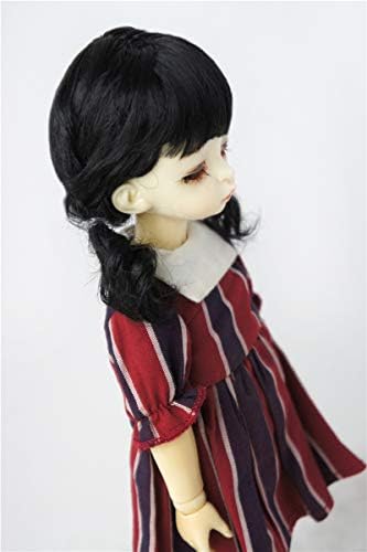 Doll Wigs JD571 16-18cm 6-7inch Smart Braid Mini Ana Synthetic Mohair Yosd BJD Doll Wigs
