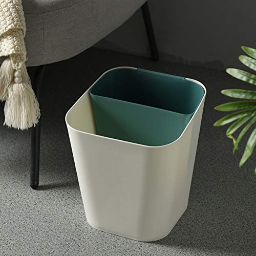 Skimt lixo lata de banheiro separação armazenamento molhado e seco 2 em 1 classificação de lixo Sala de estar lixo lixo de cozinha
