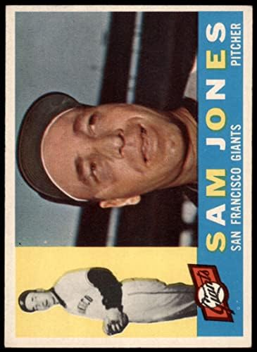 1960 Topps 410 Sam Jones San Francisco Giants Ex -Giants