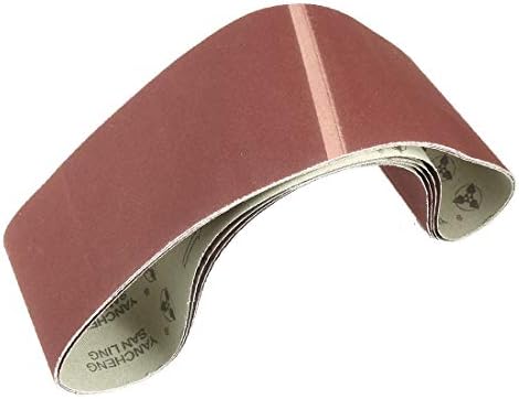 X-Dree 4 polegadas x 36 polegadas 240 Grit Belt de lixadeira de óxido de alumínio de tubo de alumínio com articulação