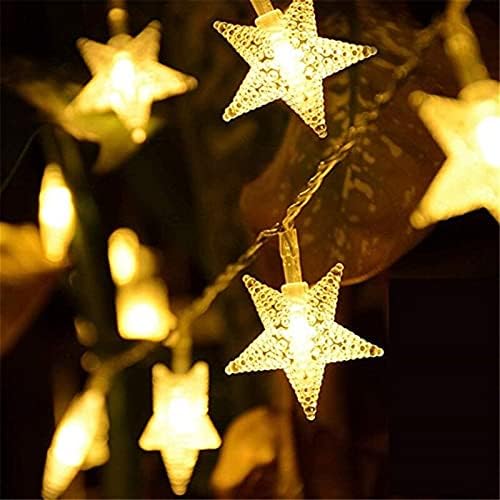 10Leds Christmas Tree Star Led String Safe, conveniente e durável, adequado para vários cenários Fairy Fairy Xmas Party Home Wedding