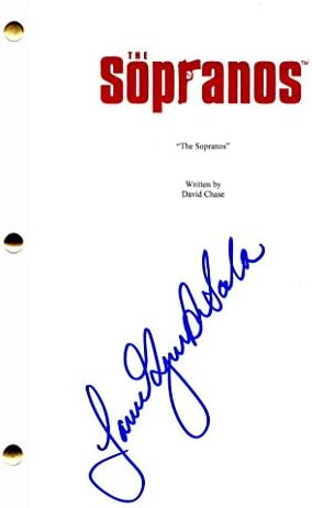 Jamie -Lynn Sigler assinou autógrafo - The Sopranos Full Pilot Script - Signatura vintage completa, soprano de Meadow, James