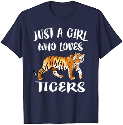 Apenas uma garota que ama Tigres Tiger Animal Lover Gift