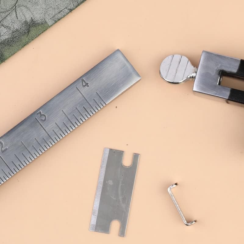 Corda de cinto de couro Shwakk Máquina de dividir ferramentas de couro feitas à mão Ferramentas de trabalho de costura