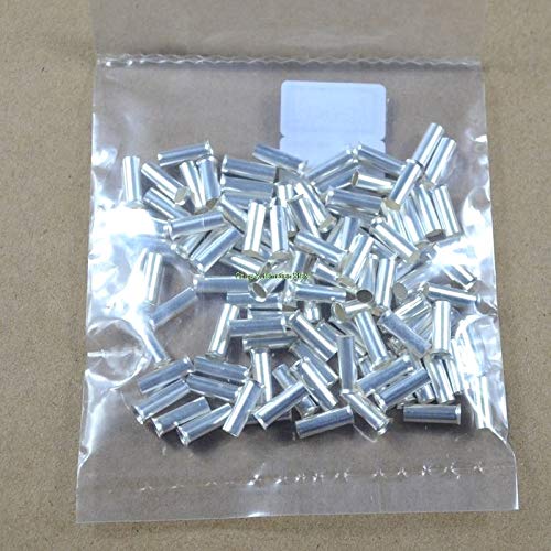 50pcs 14AWG Bootlace Cooper Ferrules Kit Set Wire Crimp Conector Conector Isolado Pino Terminal final EN2508