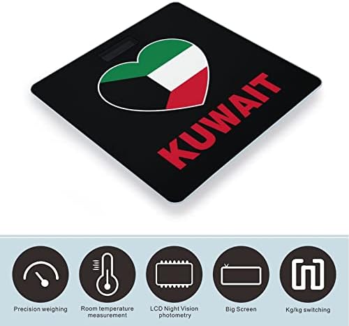 Kuwait Heart Smart Digital Scale para o peso corporal Lar