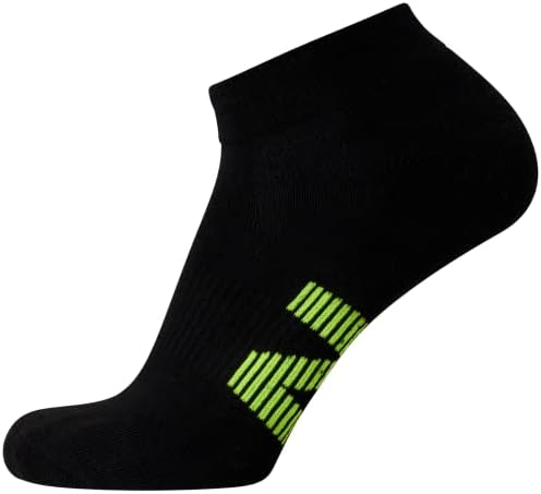 New Balance Men's Athletic Arch Compression Cushion Comfort Quarter Socks