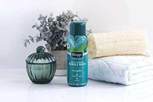 Kneipp Night Time Recuperação Conjunto: Valerian & Hops Sonhe o banho de banho e eucalipto refrescante aromaterapia