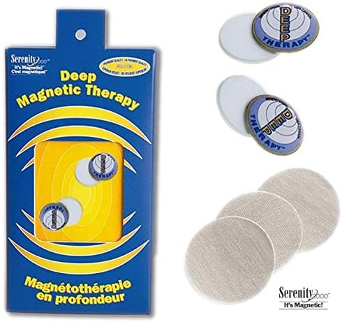 Serenity2000 Deep Magnetic Therapy Spot Spot Kit - Contém dois ímãs poderosos, 5000 gauss por ímã