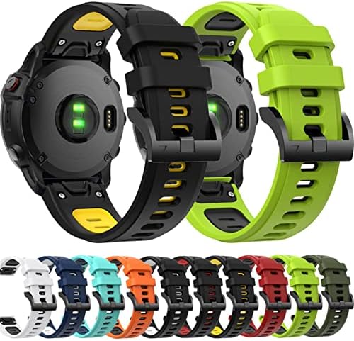 Ienyu Silicone Watch Band para Garmin Fenix ​​7 7x 7s 6 6Pro 5 5Plus Forerunner 935 945 Instinct S60 Straça pulseira de