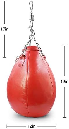 Aneky cheia de saco de bola pesada, 22 libras - saco de perfuração de boxe uppercut
