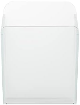U Brands Kit de organização de armários acrílicos claros, inclui copo e prateleira dobrada, 2 peças