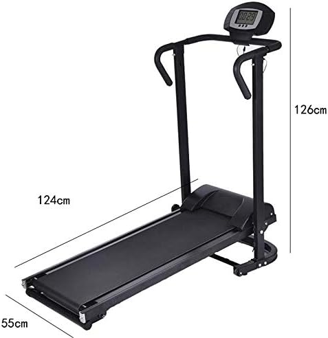 Lakikapbj Treadmill Hi-Performance Cardio Trainer Manual Self Powered Manual Theadmill com inclinação ajustável, resistência magnética,