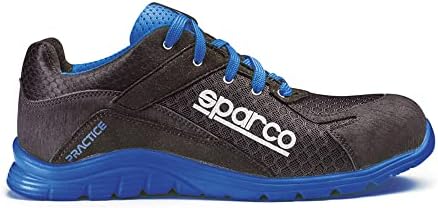 Sapatos de prática sparco preto/azul tamanho 36
