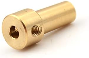 Brass de acoplador de cubas de cup de dingguanghe de 2,3 mm para o eixo do motor de perfuração elétrica e eixo do eixo metal