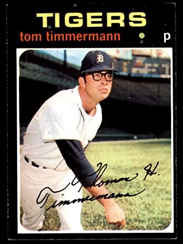 1971 Topps # 296 Tom Timmermann Detroit Tigers VG Tigers