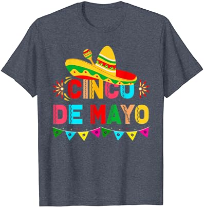 Camiseta do festival mexicano Cinco de Mayo