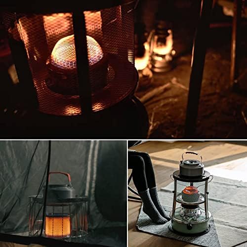 Aquecedor de querosene, fogão multifuncional portátil com bolsa de armazenamento, aquecedor de fogão de querosene para camping tendas