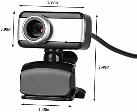 SXYLTNX HD Webcam Mini Computer PC Webcamera com câmeras rotatáveis ​​de microfone para o trabalho de conferência
