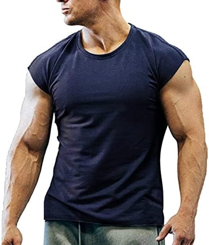 Hssdh Sports Compression Shirts for Men, camisetas de compressão masculinas, camiseta de treping de manga curta esportes
