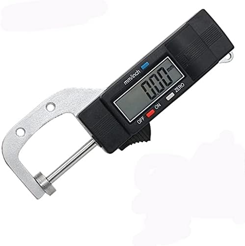 Medidor de espessura digital WSSBK 0-25 4 mm Bedage LCD Palipers digitais espessura de jóias Ferramentas de medição de medição de