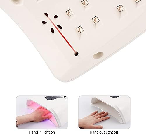 96W Smart Sensor UV LED Light UNIG Dreque UV LED GEL LIGHT UNIL ANIMENTO MÁQUINA RÁPIDA DO SECO PARA 2 mãos/pés96w 智能 传感器 UV LED 灯 指 甲 干燥器 UV LED 凝胶 美 甲快 甲快 干 美 适用于 适用于 2 只 手/脚