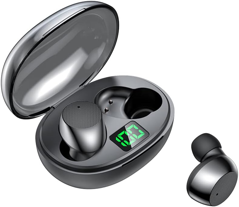 LmtlessDeals sem fio Bluetooth foodbuds fones de ouvido 5.3 Bt HiFi estéreo som premium com baixo choque de baixo K20 Touch Controle