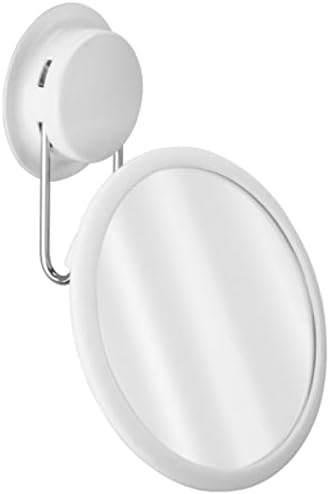 Tookie Fogless Chuvent Mirror, 360 espelho de banheiro rotável Aço inoxidável maquiagem espelho destacável espelho suspenso