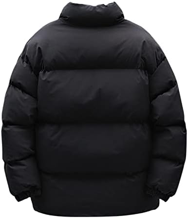 Jaquetas xklvmh para homens moda masculina jaqueta de bombardeiro quente jaqueta de algodão larga de manga longa de manga comprida