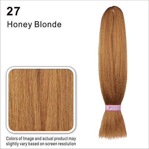 Vivica A Fox Hair Collection HKBK16-V Humano Human Hair Afro Curl Extensão em massa enlameada, 27, 5,8 onças
