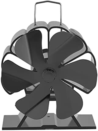 Cimons Fan Farplace Fan Novo ventilador do ventilador de fogão silencioso eficiente de distribuição de calor ventilador