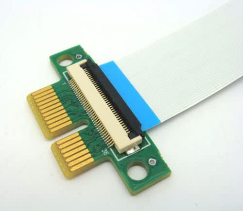PCI-E Express 1x Riser Extend Card com cabo FPC de 20cms