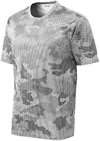 Camohex masculino dos EUA de Joe All Sport Sport Wicking Shirts XS-4xl