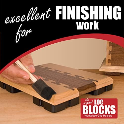 LOC Block • Trabalho Bloco 4 Pacote para manter a peça de trabalho no lugar. Ótimo para roteamento de mãos livres • Landing