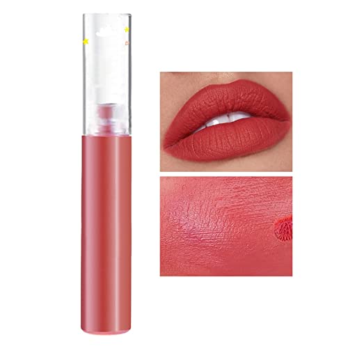 NPKGVia Water névoa Lip Lip Water Sensing sem esmalte lábio de óleo rosa cor 6 colorido batom hidratante de 2,5 ml