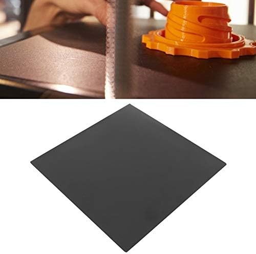Adesivo de cama aquecida Fafeicy 235x235mm Impressora preta da cama quente Acessórios de adesivos de plataforma de superfície para