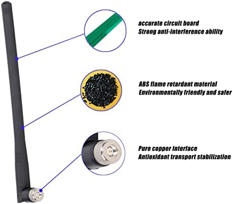 Antena 4G portátil multiuso - Antena de cola à prova d'água omnidirecional de alto ganho ao ar livre