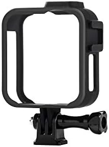 Quadro de alojamento para GoPro max preto protetor gaiola de gaiola acessórios com soquete móvel rápido e parafuso