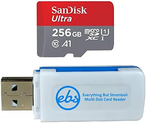 Sandisk 256 GB Ultra Micro SD Memory Card Class 10 Funciona com o pacote de câmera Garmin Series, 56, 66W Dash com